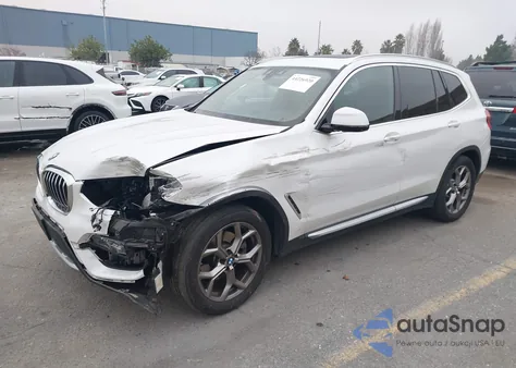 2020 BMW X3 Sdrive30I из США, поврежденный, VIN 5UXTY3C01L9D42299